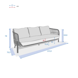 Salon de jardin DEONA Acacia
