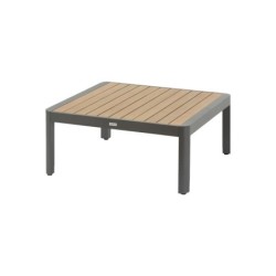 Salon d'angle de jardin PARADIZE Graphite 6 places