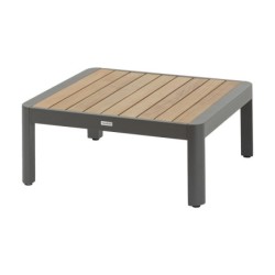 Salon d'angle de jardin PARADIZE Graphite 6 places