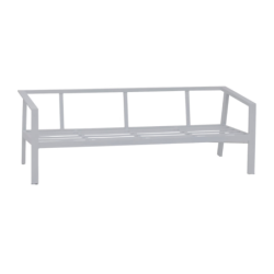 Salon de jardin PAVANE Blanc 5 places