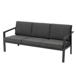 Salon de jardin PAVANE Graphite 5 places