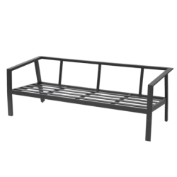 Salon de jardin PAVANE Graphite 5 places