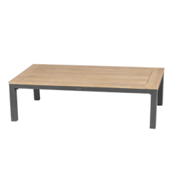 Salon de jardin EMPERIA Graphite Acacia 5 places