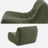 Sokol Chauffeuse tissu effet alpaca 3 places Kaki