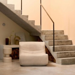 Sokol Chauffeuse velours déperlant 1 place Beige