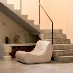 Sokol Chauffeuse velours déperlant 1 place Beige