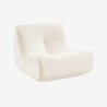 Sokol Chauffeuse velours côtelé 1 place Crème