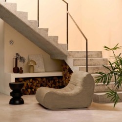 Sokol Chauffeuse velours côtelé 1 place Taupe