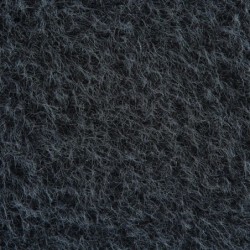 Nova Chauffeuse tissu effet alpaca 1 place lot de 2 Bleu foncé