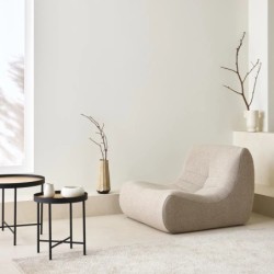 Sokol Chauffeuse bouclette texturée 1 place Beige