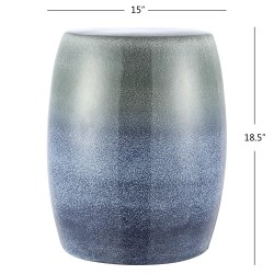 Tabouret décoratif en céramique Gamal