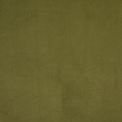 Antoine Fauteuil scandinave bois d'hévéa et velours Kaki