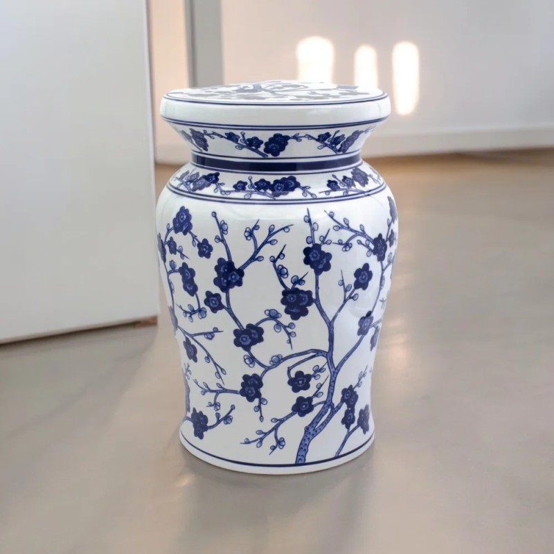 Tabouret de jardin en bégonia