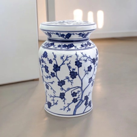 Tabouret de jardin en bégonia