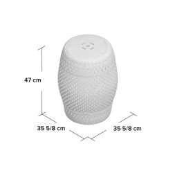 Tabouret décoratif en céramique Duro