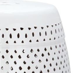 Tabouret décoratif en céramique Duro