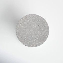 Ruiz MgO tabouret d'accent Terrazzo Terrazzo gris