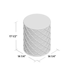 Buckley tabouret décoratif en céramique