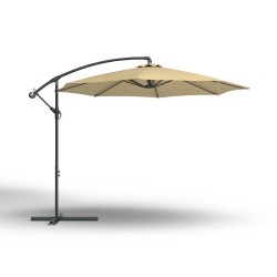 Parapluie Cantilever Chalone 115 pouces Beige