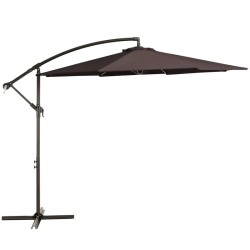 Haque 120 Cantilever Umbrella 
Coffee