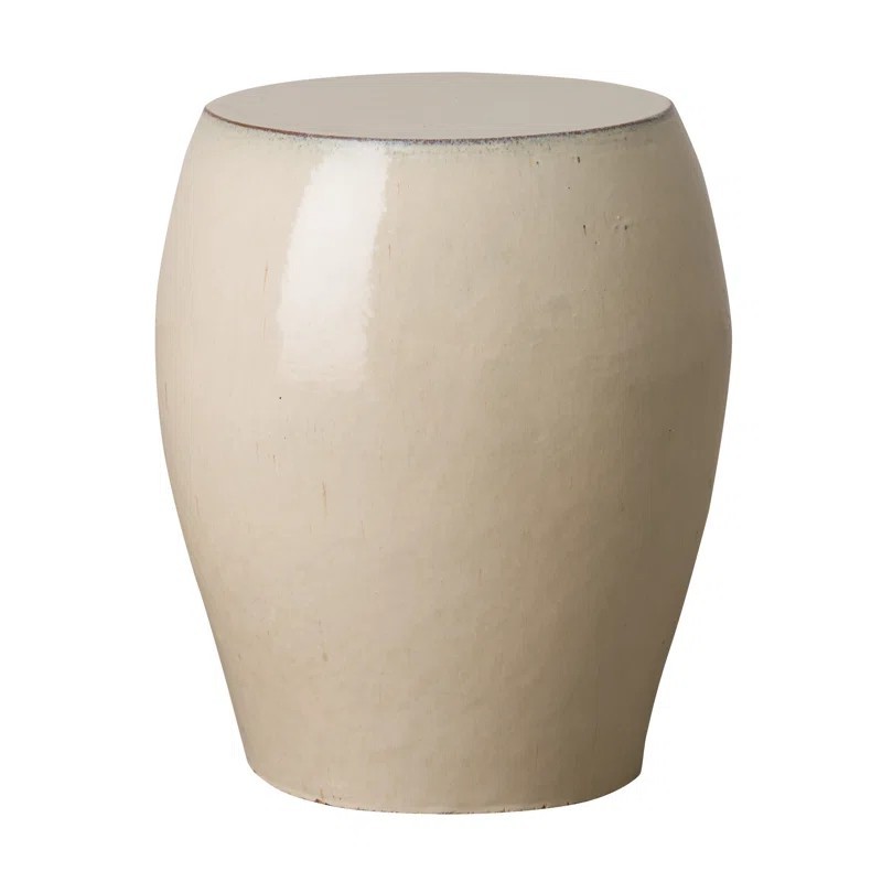 Clesha accent tabouret Crème