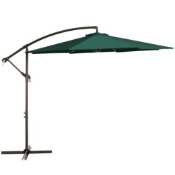 Haque 120 Cantilever Umbrella 
Dark Green
