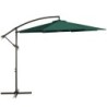 Haque 120 Cantilever Umbrella 
Dark Green