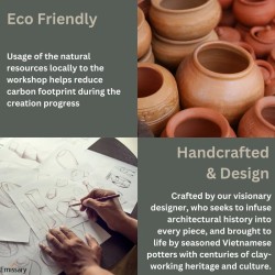 Clesha accent tabouret Crème