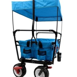 Chariot de transport FUXTEC Wild Cruiser Bleu pliable charge 75 kg