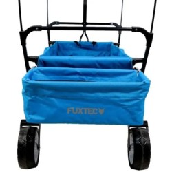 Chariot de transport FUXTEC Wild Cruiser Bleu pliable charge 75 kg